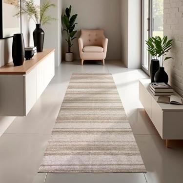 Imagem de Passadeira Antiderrapante Para Cozinha Quarto 2,00m x 65cm Rustico Luxo (Caramelo)