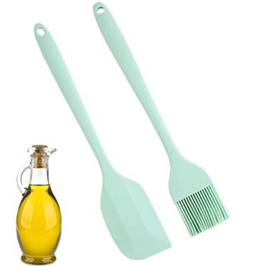 Imagem de pologmase escova óleo silicone, óleo silicone, pincel cozimento pastelaria – Escova reutilizável para panqueca, escova óleo cozimento para churrasco doméstico para churrasco, sobremesas, manteiga, assar, cozinha