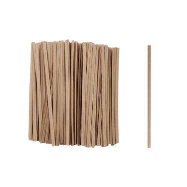 Imagem de Ulifestar Laços de torção, laços torcidos de papel kraft, laços de plantas reutilizáveis, cabo utilitário saco de pão, laços de papel de presente para festa violoncelo doces café sacos de petisco bolo