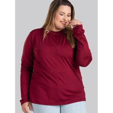Imagem de Blusa Feminina Manga Longa Plus Size Térmica Peluciada - Serena-Feminino