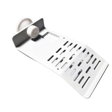 Imagem de Plataforma de mergulho de tartaruga, doca flutuante com ventosas, terraço de descanso de habitat de répteis para tanque de aquário, transparente e estável (branco, pequeno)