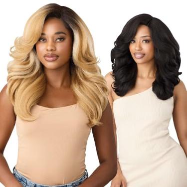 Imagem de Outre Lace Front Wig - Neesha Soft & Natural - Neesha 212 (OFF BLACK 1B)
