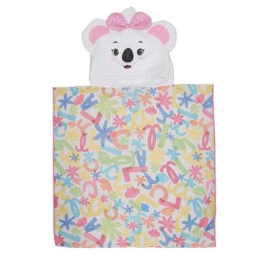 Imagem de Toalha de Praia Poncho Lilica Ripilica LovIt Florescer Rosa