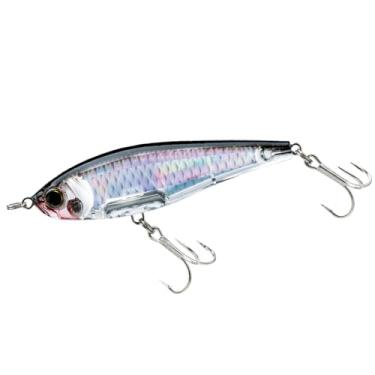 Imagem de Yo-Zuri Isca 3D Inshore Twitchbait Slow Sinking Isca, prata preta, 90 mm/3-1/2