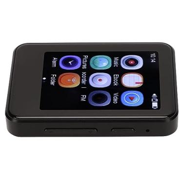Imagem de SUNGOOYUE MP3 Player Com Tela Sensível Ao Toque de 2,5 Polegadas, BT 5.0, Alto-falante Embutido, Liga de Zinco, Bateria de 700mAh, Suporte para áudio MP3 WMA APE FLAC, Reprodução de Vídeo, Gravação,