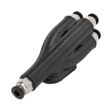 Imagem de Garosa Adaptador de Transferência 4 Em 1 para X1 X1C P1S P1P, Módulo de Alimentação de Impressora 3D de Aço Inoxidável ABS Com Porta de Expansão de Tubo para Impressão de Vários Materiais