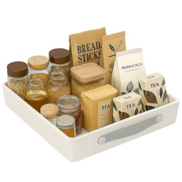 Imagem de Organizador Deslizante com Gaveta para Armário, Prateleira Deslizante para Cozinha e Despensa