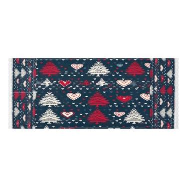 Imagem de Wassud Fundo de Natal (2) capas de lavadora e secadora, protetor de lavadora com sacos de armazenamento, capa de geladeira à prova de poeira com bolsos para lavanderia doméstica, cozinha, 120 x 55 cm