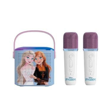 Imagem de Caixa de Som Bluetooth Karaokê Infantil Frozen