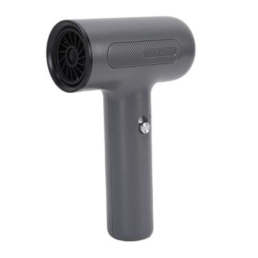Imagem de TOPINCN Secador de Cabelo Sem Fio, Motor Sem Escova de 500 W, Secador de Cabelo para Viagem, de Recarregável para Acampamento Interno e Externo, de Tinta, Soprador (Cinza)