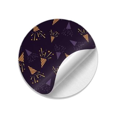 Imagem de Ladrilho Decorativo de Cerâmica Estampa Colorida de Celebração Fundo Bege