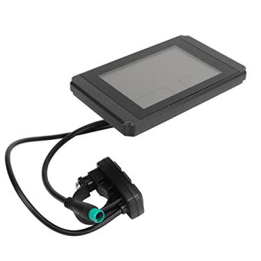 Imagem de KIMISS Display LCD10H para Bicicleta Elétrica - Medidor LCD à Prova d'água para Bicicleta Elétrica e Scooter Com Múltiplas Funções e Design Compacto