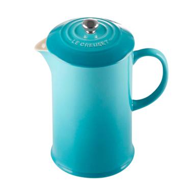 Imagem de Cafeteira Prensa Francesa 1 Litro Azul Caribe Le Creuset
