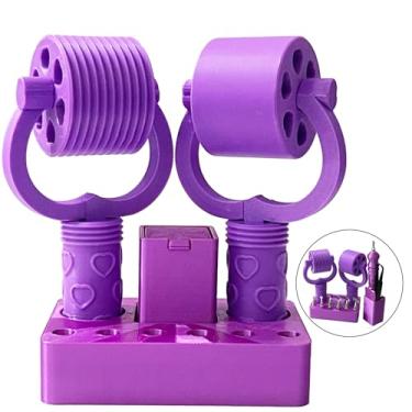 Imagem de Rolo de arte de diamante, 2 peças de rolo de pintura de diamante com suporte, caneta de arte de diamante, rolo de roda, pontas Nbis, armazenamento de cera, ferramentas e acessórios de alisamento de