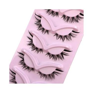 Imagem de Cílios Postiços Olho De Gato Com Efeito Natural HBZGTLAD, Cílios De Vi