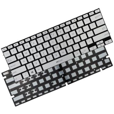 Imagem de Teclado mBook para Asus NSK-WRKBN_US Prata US Led