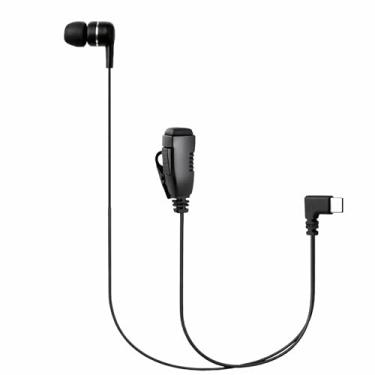Imagem de VOICEPING Fone de ouvido intra-auricular USB-C PTT com microfone, fone de ouvido para aplicativos Zello, Teams e Walkie Talkie no Android e iPhone (USB-C)
