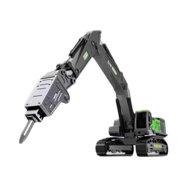 Imagem de Brinquedos De Construção Em Metal Para Meninos, Escavadora, Bulldozer,