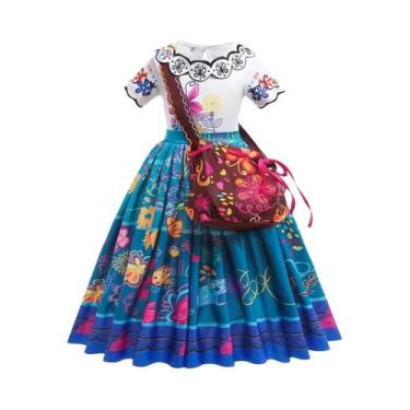 Imagem de Fantasia De Halloween Para Meninas Princesa Elsa Anna Rapunzel Vestido