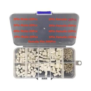Imagem de Kit De Conectores Terminais Crimp JST SH 1.0mm 1.25mm 2.0mm 2.54mm Mac