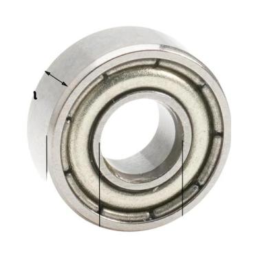 Imagem de Rolamento De Esferas De Canal Profundo 4mm ID 10 Peças MR74ZZ MR84ZZ 6