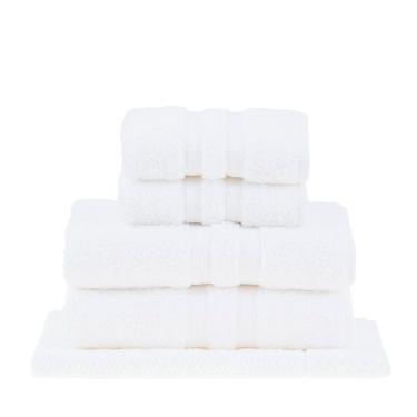 Imagem de jogo toalhas banho buddemeyer 5p algodão egípcio branco