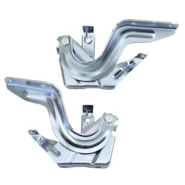 Imagem de TRQ Dobradiça do capô do lado do motorista e do passageiro NI1236192 NI1236193 Compatível com Nissan Kicks 2018-2024