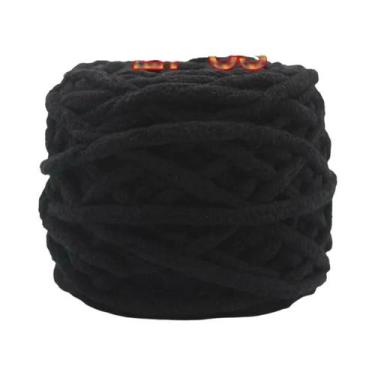 Imagem de Fio De Poliéster Macio E Grosso (2 Peças) Para Tricô Manual, Crochê, C