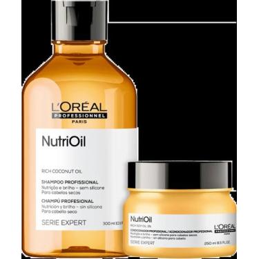 Imagem de Loreal Nutrioil Kit - Shampoo 300Ml + Máscara 250Ml - Loreal Professio