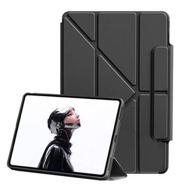 Imagem de Capa para Redmagic Astra 24.4 cm 2025 com função de suporte vertical, antiqueda, à prova de choque, capa protetora para Redmagic Astra 24.4 cm – Preta