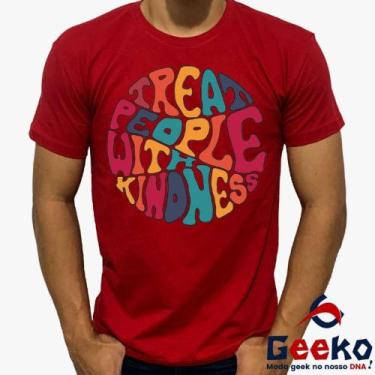 Imagem de Camiseta 100% Algodão Harry Styles Treat People With Kindness Pop Geek
