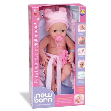 Imagem de New Born-Acabou de Nascer-Reborn-Fecha os Olhos-Divertoys