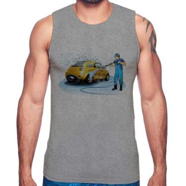 Imagem de Regata Lava Jato - Foca na Moda, Cinza, P