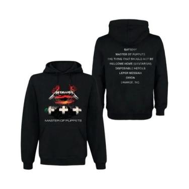 Imagem de Moletom Com Capuz METALLICA Para Homens, Estilo Rock, Confortável, Par