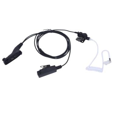 Imagem de WODASEN Fone de ouvido de tubo acústico APX6000 com microfone/PTT para Motorola APX4000 APX7000 APX8000 APX900 XPR7350 7550 7350e 7550e 7580e 6550 7380 7580 SRX2200 Rádio Walkie Talkie