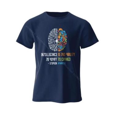 Imagem de Camiseta Unissex De Algodão Com Estampa Engraçada De Poder Cerebral, M