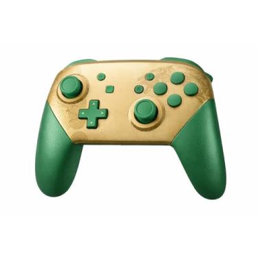 Imagem de Pro Controller Zelda Verde Compatível com Nintendo Switch