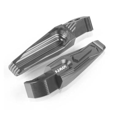 Imagem de Anti-derrapante Pés dobráveis ​​rearset para MT-03 2013-2020 MT07 MT09 TMAX 530 2013-2018 NMAX 155 2015-2018 XP 500 560(Gray NMAX)