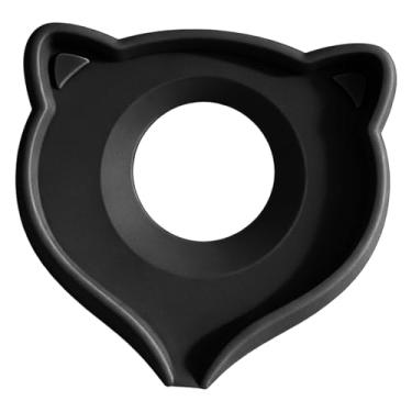 Imagem de KiBcsLic Tapete para, acessórios, tapete de secagem, escorredor eficiente, bandeja de silicone para, organizador de bandeja para, Preto