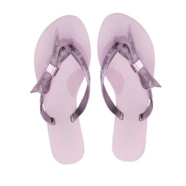 Imagem de CHINELO MELISSA HARMONIC M LOVER CHROME AD 36219 Cor:;Tamanho:37;Gênero:Feminino-Feminino