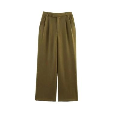 Imagem de Conjunto De Calças De Moda Feminina Para O Outono, Jaqueta Curta De Ma