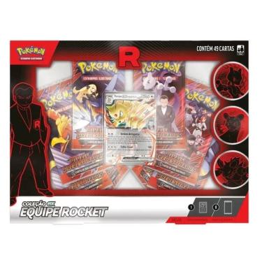 Imagem de Jogo de Cartas Box Pokémon Ex Rocket - Copag  