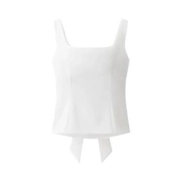 Imagem de Camisola De Verão Feminina Com Costas Em Forma De Borboleta Design Sli