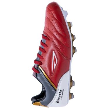 Imagem de Chuteira Diavolo Phanton Futebol Campo Couro Tamanho:36;Gênero:Homem;Cor:-Masculino