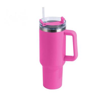 Imagem de Caneca térmica Copo de aço inoxidável com tampa de palha 1.2L - J-One