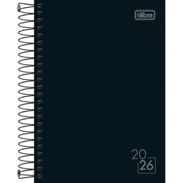 Imagem de Agenda 2026 Tilibra Espiral Spice Preta