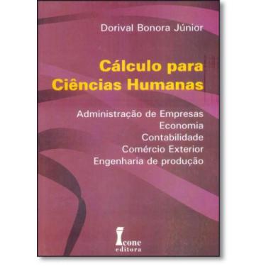 Imagem de Cálculo para ciências humanas - ICONE, 3
