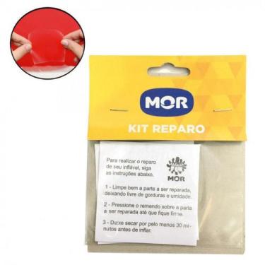 Imagem de Kit Reparo Piscina Bóias Adesivo Prático Multiuso - ADESIVO REPARO
