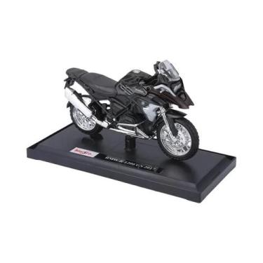 Imagem de Modelo De Motocicleta Em Escala 1:18 Maisto Kakawasaki H2R KLR 650 Em 