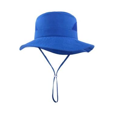 Imagem de Chapéus De Pescador Para Crianças, Proteção UV, Malha Respirável, Verã